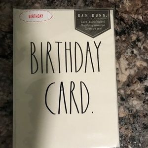 Rae Dunn Greeting Card Birthday